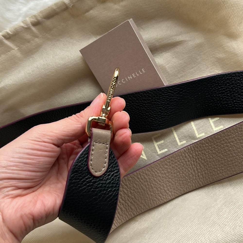 Coccinelle brand new beige leather bag - Picture 5 of 13